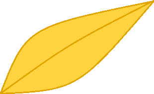 Golden bo leaf